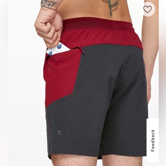 Lululemon Namaste At The Beach Two Tone Colorblock Shorts - Picture 8 of 10